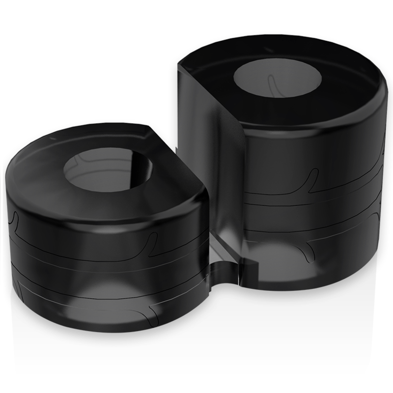 anneau pénis double super flexible et résistant pr09 noir anneau pénis double super flexible et résistant pr09 noir
