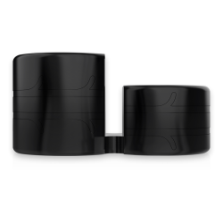 anneau pénis double super flexible et résistant pr09 noir