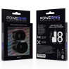 anneau pénis double super flexible et résistant pr09 noir