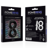 anneau pénis et testicules super flexible et résistant pr12 noir