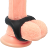 anneau pénis et testicules super flexible et résistant pr13 noir