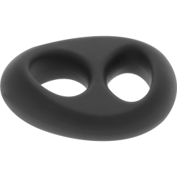anneau pénis et testicules super flexible et résistant pr13 noir