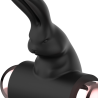 cockring avec vibrateur noir- or