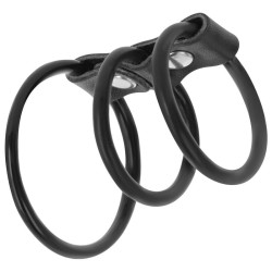ensemble de 3 anneaux pénis flexibles