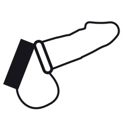 anneau métallique pour le pénis et les testicules