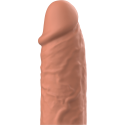 extension de pénis marron en silicone liquide v3