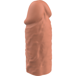 extension de pénis marron en silicone liquide v3