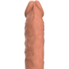 extension de pénis marron en silicone liquide v5