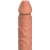 extension de pénis marron en silicone liquide v5