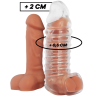 extension de pénis et gaine v11 transparente