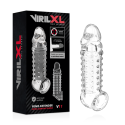 extension de pénis et gaine v11 transparente
