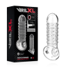 extension de pénis et gaine v15 transparente