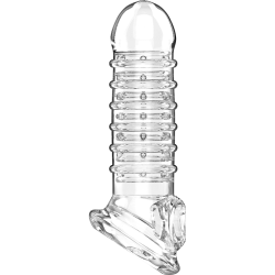 extension de pénis et gaine v15 transparente
