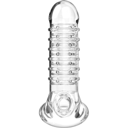 extension de pénis et gaine v15 transparente