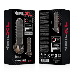 extension et gaine de pénis v15 noire