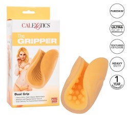 masturbateur grip perlé orange