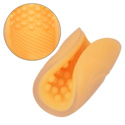 masturbateur grip perlé orange