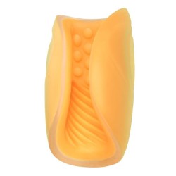 masturbateur grip perlé orange