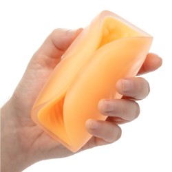 masturbateur grip perlé orange