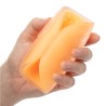 masturbateur grip perlé orange