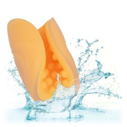 masturbateur grip perlé orange