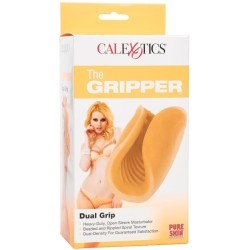masturbateur grip perlé orange