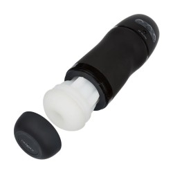 masturbateur à puissance optimale avec vibrations et ondes stimulantes