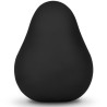 oeuf masturbateur texturé réutilisable noir