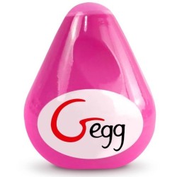 masturbateur texturé réutilisable oeuf rose
