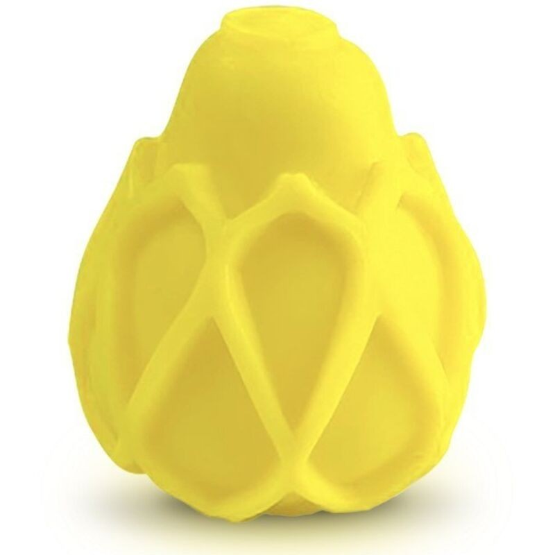 oeuf masturbateur texturé jaune réutilisable oeuf masturbateur texturé jaune réutilisable