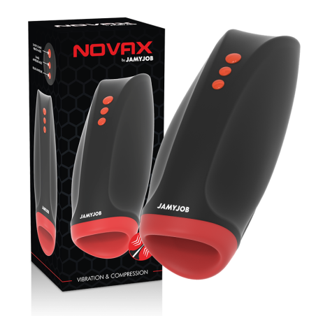 masturbateur novax avec vibration et compression