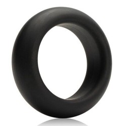 anneau pénial en silicone  extension maximale - noir