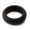 anneau pénial en silicone  extension maximale - noir