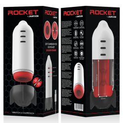 masturbateur rocket technologie de compression douce et vibration
