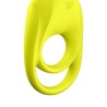 vibrateur  anneau spectaculaire duo jaune