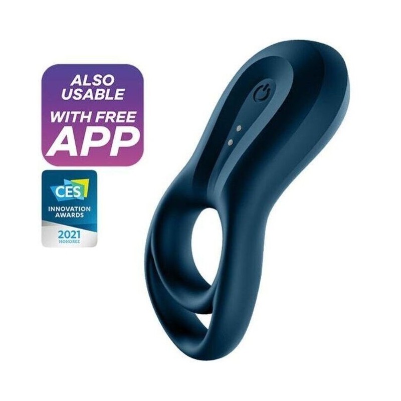 application epic duo ring vibrator bleu application epic duo ring vibrator bleu