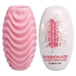 oeuf masturbateur double face rose