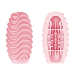 oeuf masturbateur double face rose