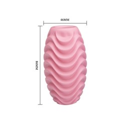 oeuf masturbateur double face rose