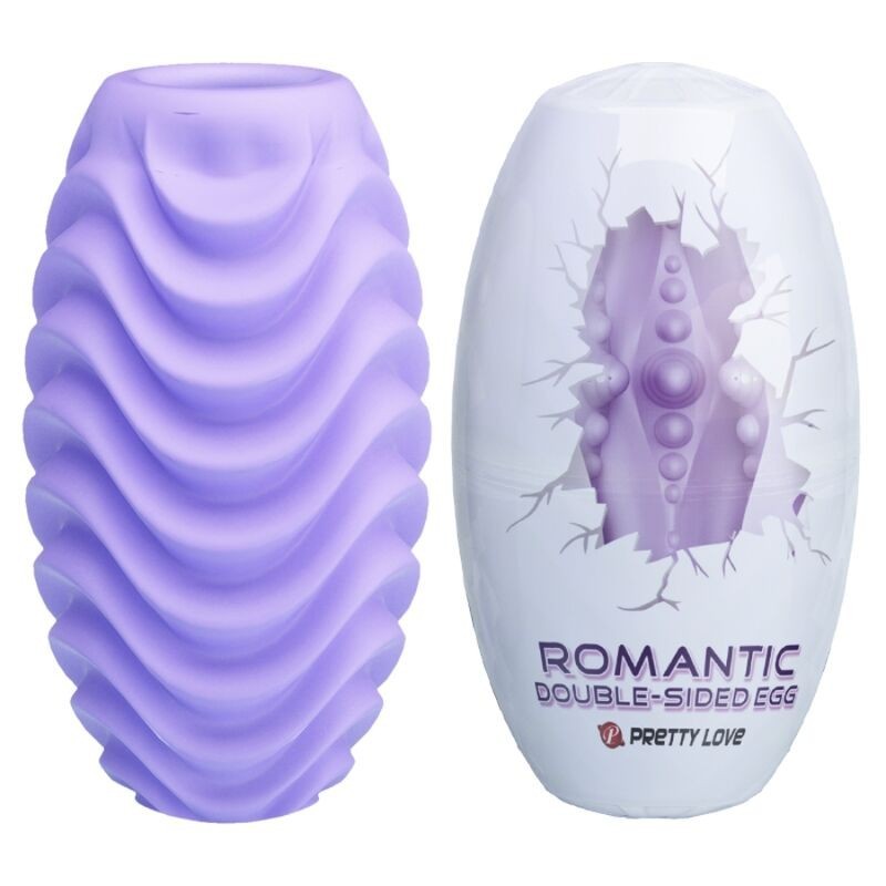 oeuf masturbateur lilas double face oeuf masturbateur lilas double face