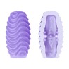 oeuf masturbateur lilas double face