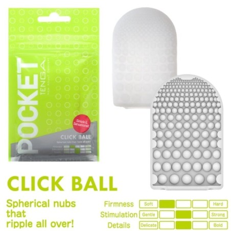 poche masturbateur click ball