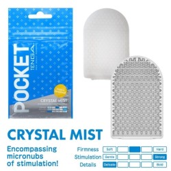 masturbateur de poche crystal mist