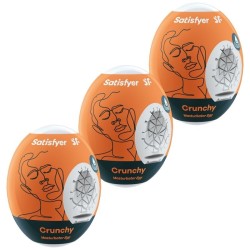 3 oeufs masturbateurs crunchy