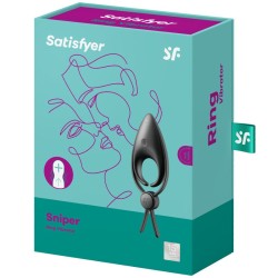 vibrateur  anneau sniper noir