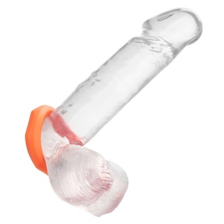 bague alpha sexagon orange