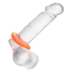 bague alpha sexagon orange