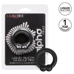 bague musculaire alpha noir