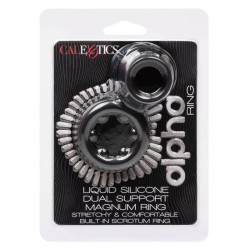 bague alpha dual magnum noir