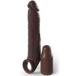 pipedreams rallonge w sangle 17,78 cm marron